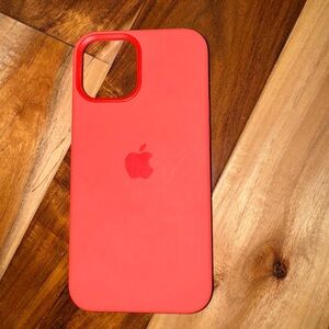 Apple Coral Silicone iPhone Case